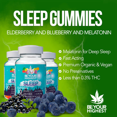 Sleep CBD gummies for Deep Rest and Sleep Be Your Highest