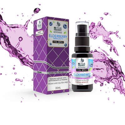 Organic Vegan Elderberry Multivitamin Spray | Smart Organics CBD Oil