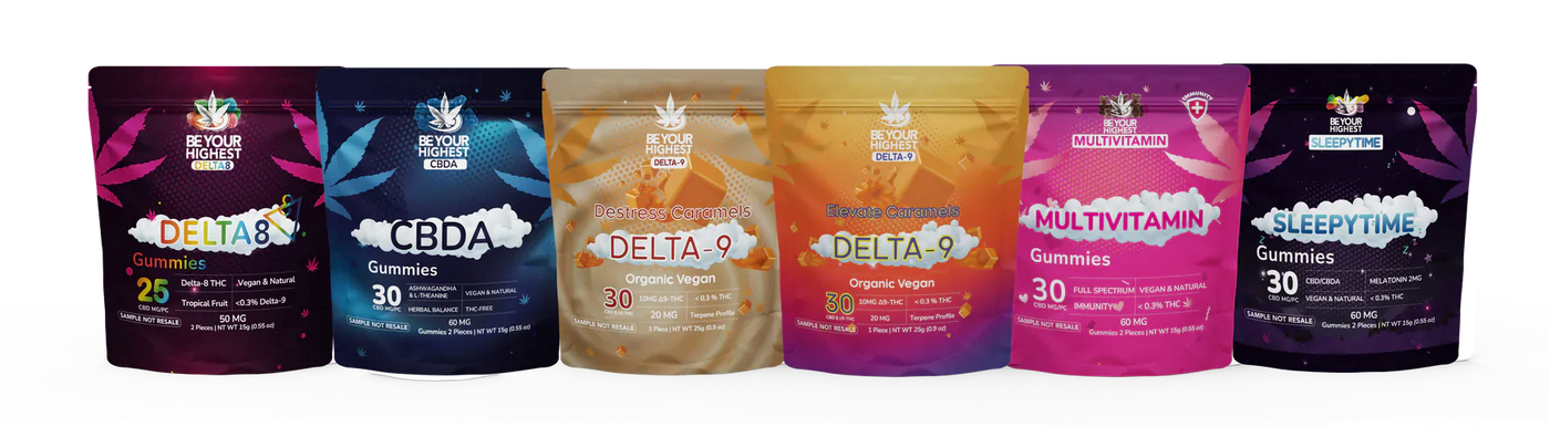 Delta-8 and Delta-9 Caramels