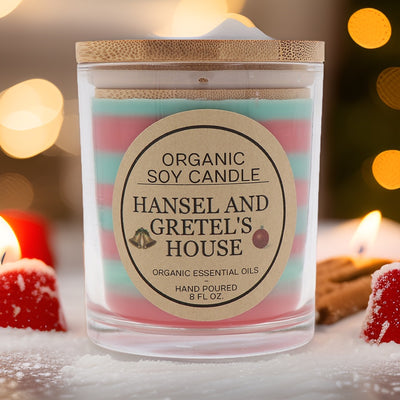 Organic Non-Toxic Soy Wax Candles Hansel and Gretel's House