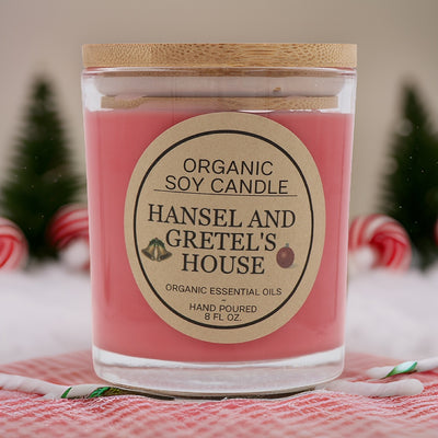 Organic Non-Toxic Soy Wax Candles Hansel and Gretel's House