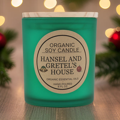 Organic Non-Toxic Soy Wax Candles Hansel and Gretel's House