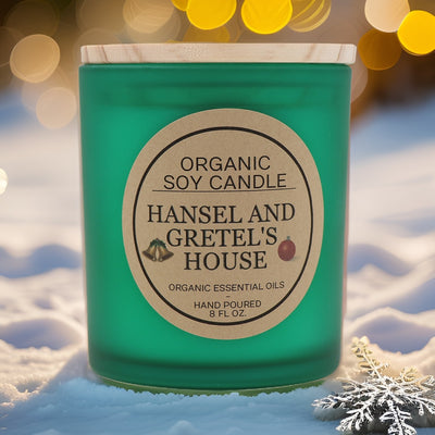 Organic Non-Toxic Soy Wax Candles Hansel and Gretel's House