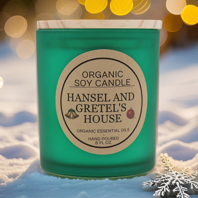 Organic Non-Toxic Soy Wax Candles Hansel and Gretel's House