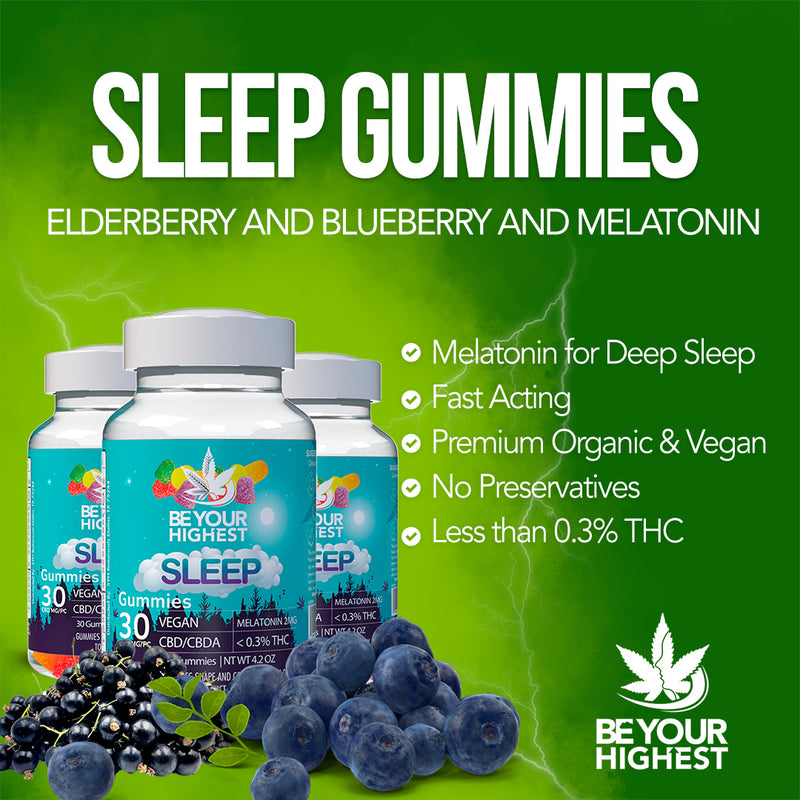 Sleep CBD gummies for Deep Rest and Sleep Be Your Highest