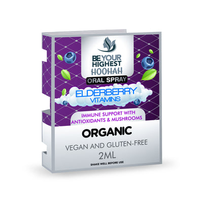 Hoohah Oral Spray Mini Samples | Elderberry for Immunity
