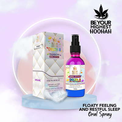 Delta-8 Hoohah Oral Spray - Psychoactive Rest and Sleep | Delta-8 Oil | BeYourHighest