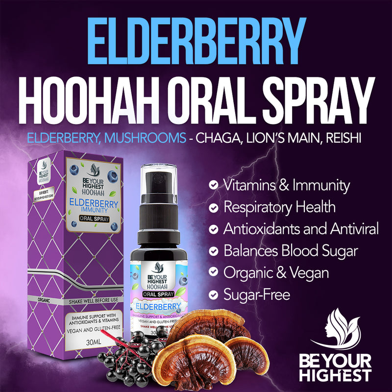 Organic Vegan Elderberry Multivitamin Spray | Smart Organics CBD Oil