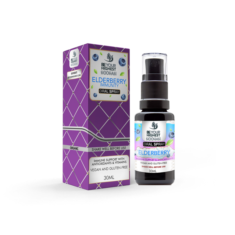 Organic Vegan Elderberry Multivitamin Spray | Smart Organics CBD Oil