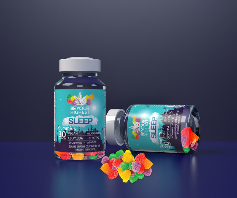 Sleepytime Melatonin CBD Gummies - Mixed Fruit (30 Count)